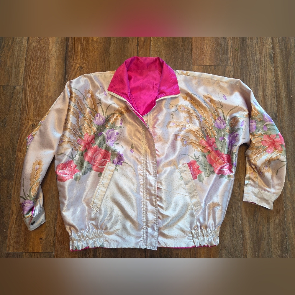 Reversible "Satin" Bomber Jacket